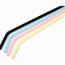 빨대/검정주름7*21mm