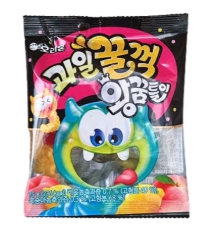 오리온-과일꿀꺽 왕꿈틀이