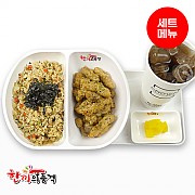 소불고기볶음밥+탕수육+음료-단무지