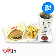 달콤한불벅+모듬감자튀김+음료