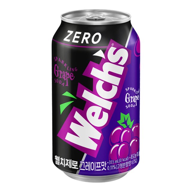 농심-제로/웰치스/포도(뚱캔)
