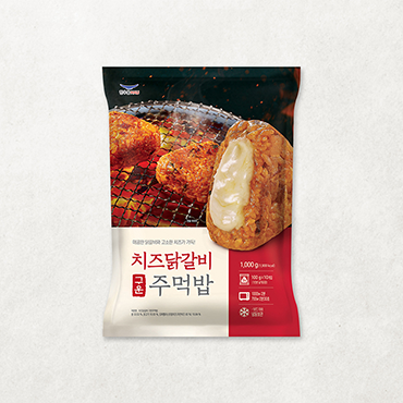 한우물-주먹밥 치즈닭갈비->10개