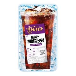 롯데-칸타타아이스-헤이즐넛/파우치