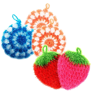 아크릴수세미-색상랜덤