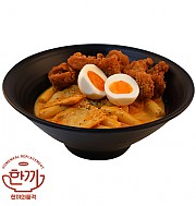 크림떡볶이(치킨)