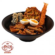 짜장떡볶이(모듬튀김)