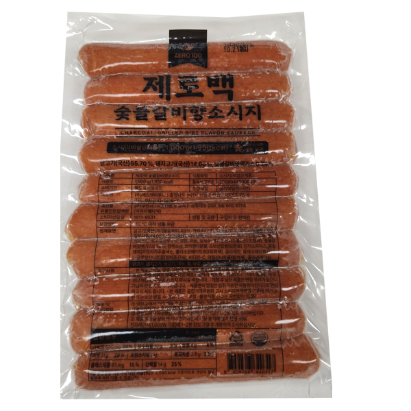 제로백-숯불갈비향소세지