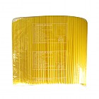 빨대-일자롱빨대/노랑28cm