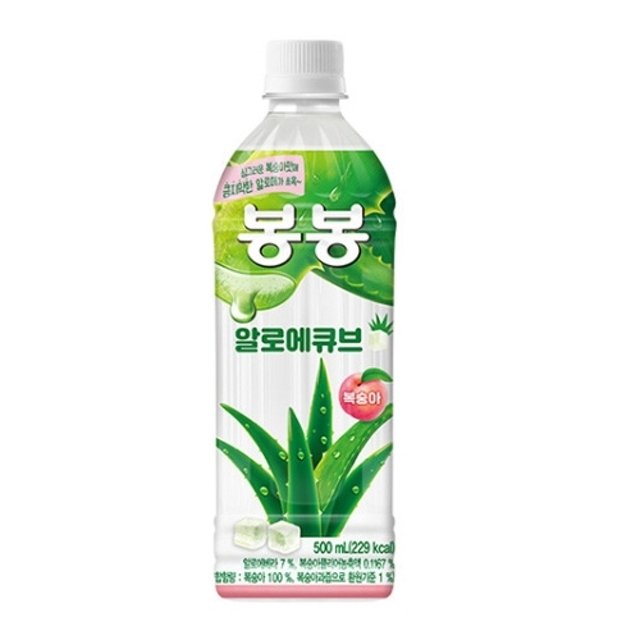 해태-봉봉 알로에큐브500펫