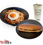 미고랭라면x2개+불고기파니니+음료 세트