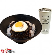 짜장덮밥+음료세트