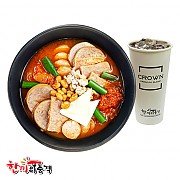 부대찌개+음료세트