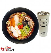 해물짬뽕라면+음료세트