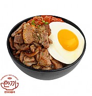 오븐삼겹 김치 덮밥