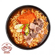 우삼겹 김치찌개 라면