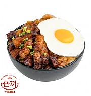 한입삼겹 데리야끼 덮밥