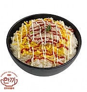 참치마요 불닭 덮밥