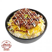 떡갈비마요 불닭 덮밥