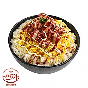 스팜마요 불닭 덮밥