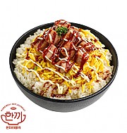 스팜마요 불닭 덮밥