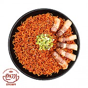 한입삼겹 비빔면