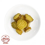 오이피클 슬라이스