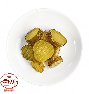 오이피클 슬라이스