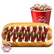 불닭마요 핫도그 세트 ( + 음료 )