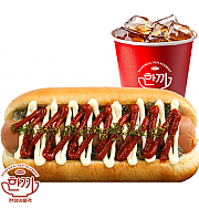 불닭마요 핫도그 세트 ( + 음료 )