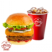 해쉬브라운 버거 세트 ( + 음료 )